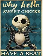 Hello Sweet Cheeks, Jack Skellington, Nightmare Diamond Art Kit