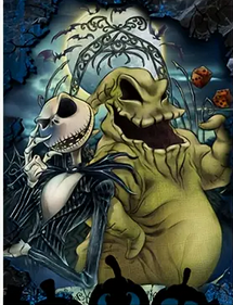 Oogie Boogie and Jack Skellington, Nightmare Diamond Art Kit