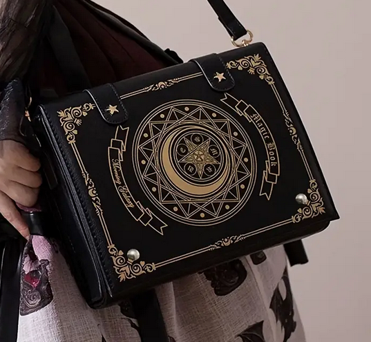 Magic Book Crossbody Bag Purse