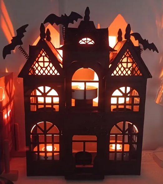Haunted Mansion Candle Holder