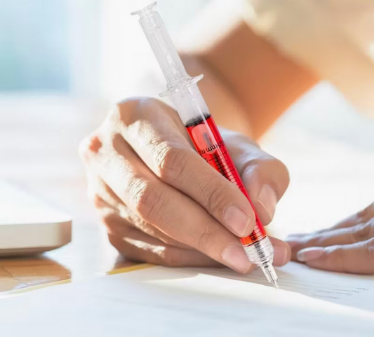 Written in Blood Syringe Ink Pens