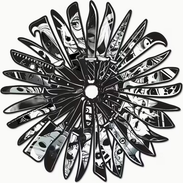 Killer Knife bookmarks different style knives