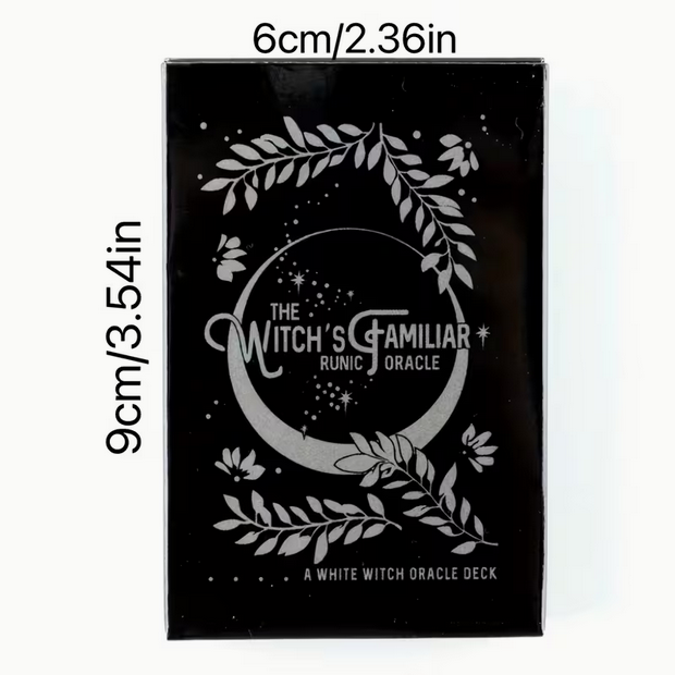The Witch's Familiar Rune Oracle Divination Card Deck