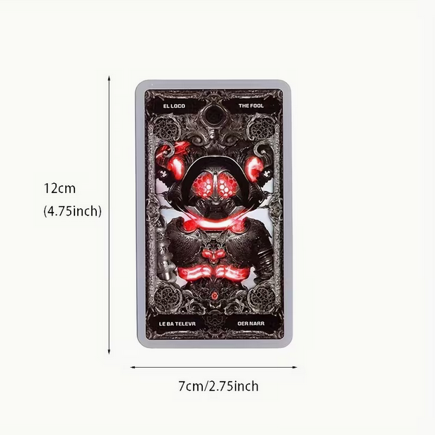 Dark Tarot Card Deck Deluxe Goth Vampire Large