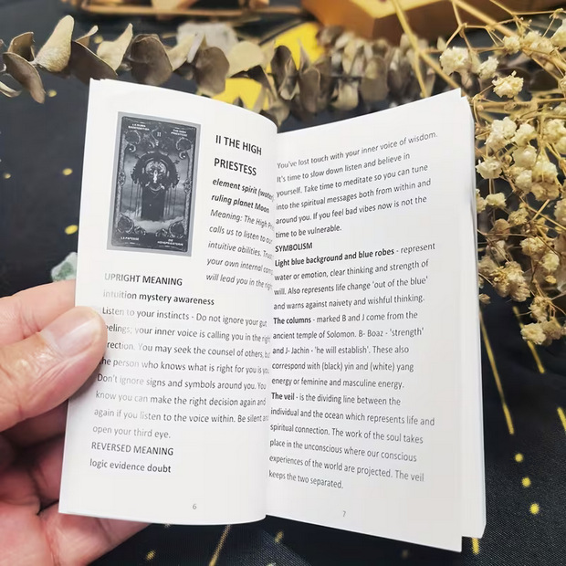 Dark Tarot Card Deck Deluxe Goth Vampire Large