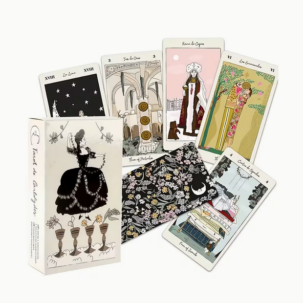 Gothic Victorian Tarot De Carlotydes Tarot Card Deck