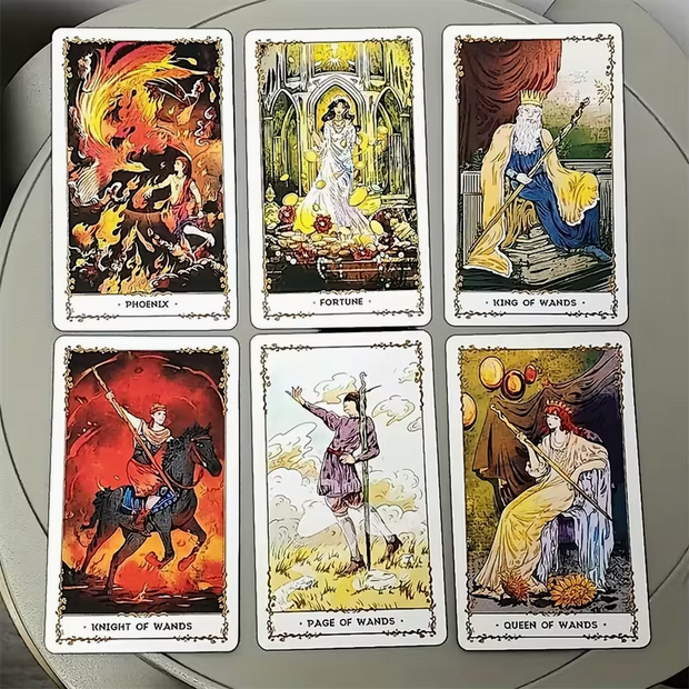 Raven Silent Desolate Tarot Card Deck Gothic Victorian