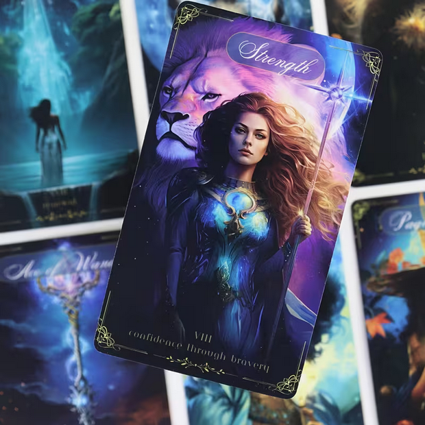 Divine Celestial Witch Tarot Card Deck