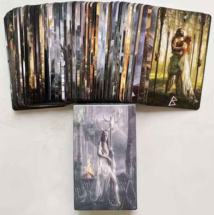 Nordic Secrets Runic Tarot Card Deck
