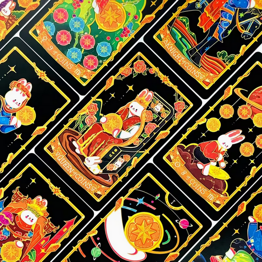 Little Rainbow Rabbit Tarot Card Deck