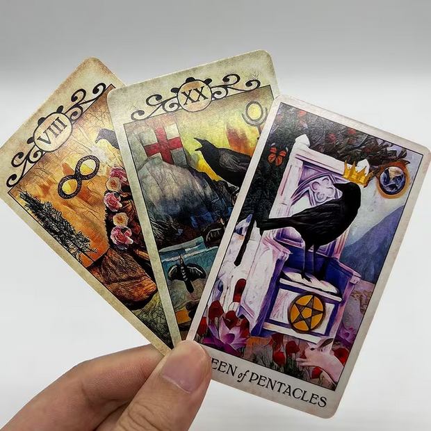 Crow Tarot Card Deck