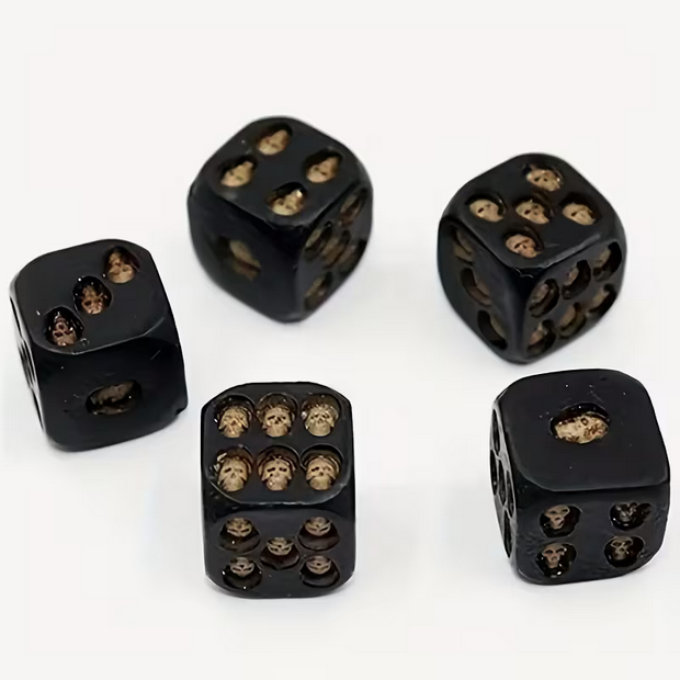 Black Skull Dice