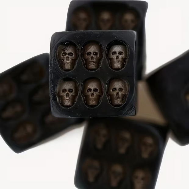 Black Skull Dice