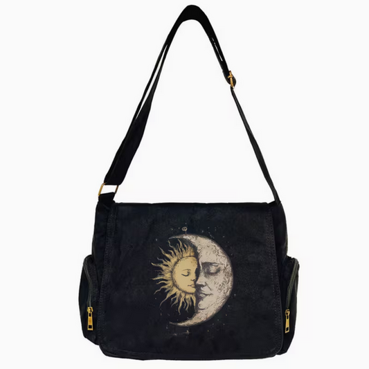 Moon & Sun Tote Messager Crossbody Bag