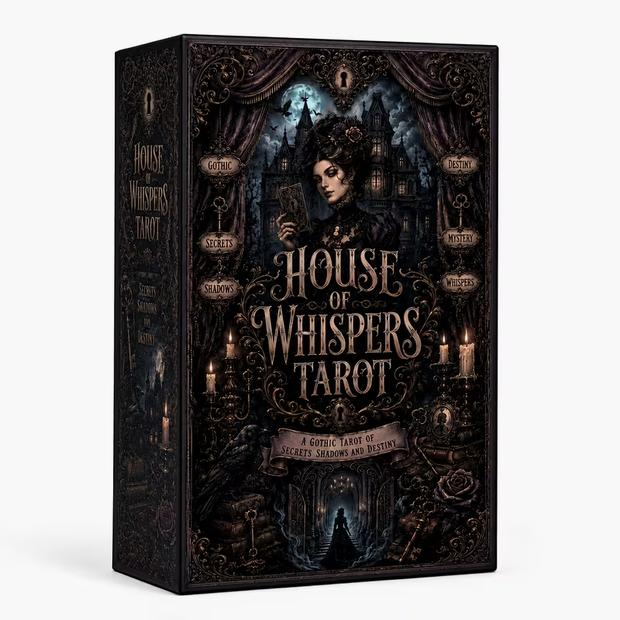 House of Whispers Gothic Tarot Deck – No Guidebook