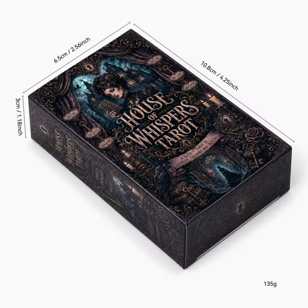 House of Whispers Gothic Tarot Deck – No Guidebook