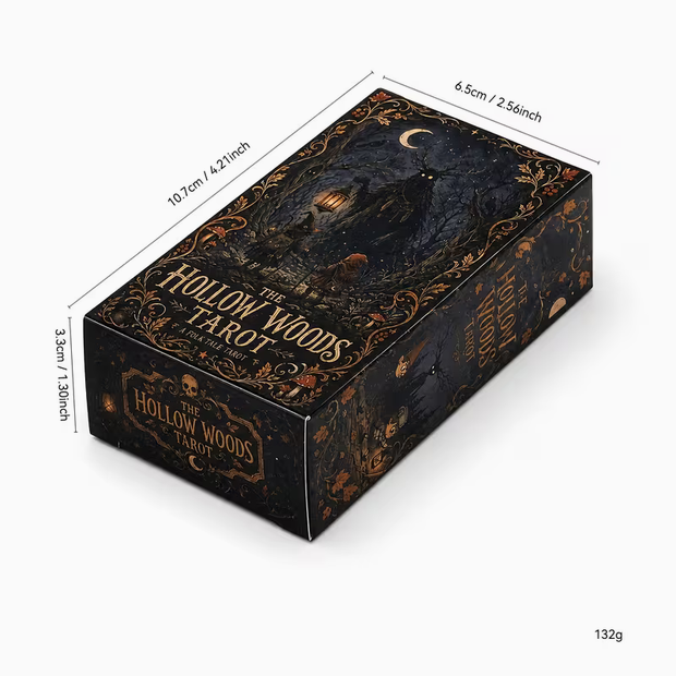 The Hollow Woods Tarot Card Deck – 78 Cards, No Guidebook