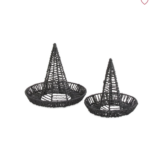 Black Witch Hat Seagrass Outdoor Indoor