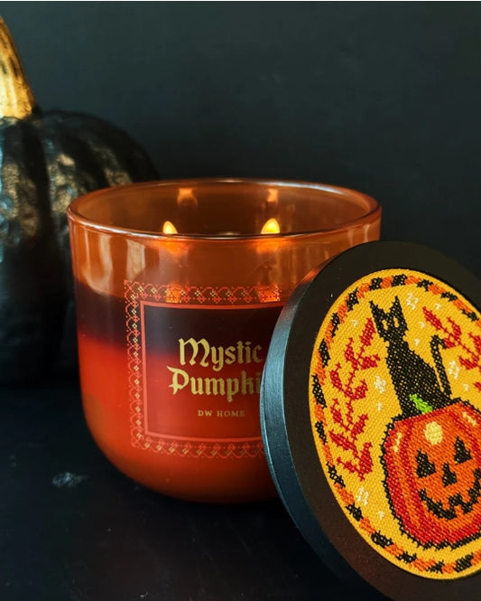 Mystic Pumpkin Ancient Tales Glass Candle