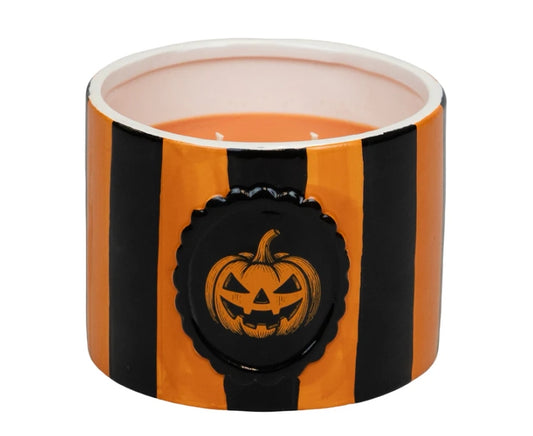 Spooky Spice at the Creepy Circus Halloween Candle Ceramic