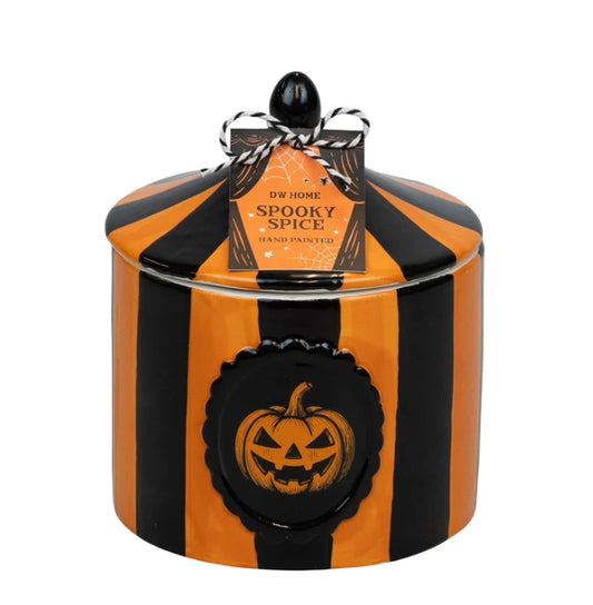 Spooky Spice at the Creepy Circus Halloween Candle Ceramic