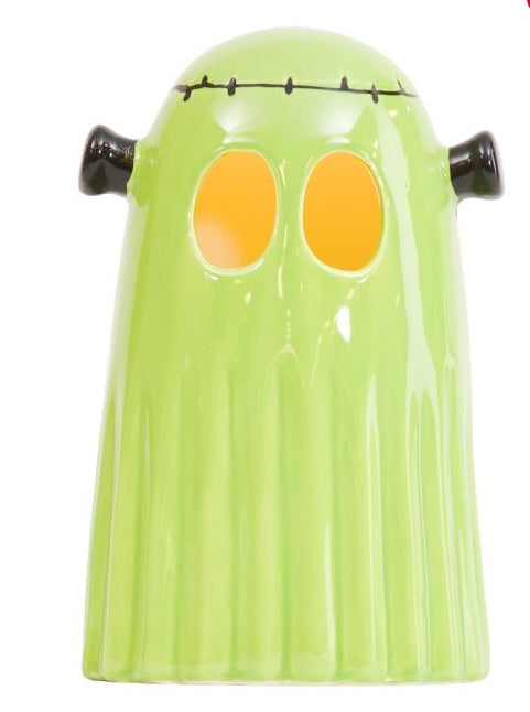 Frankenstein Ghost LED lit Ceramic Figurine