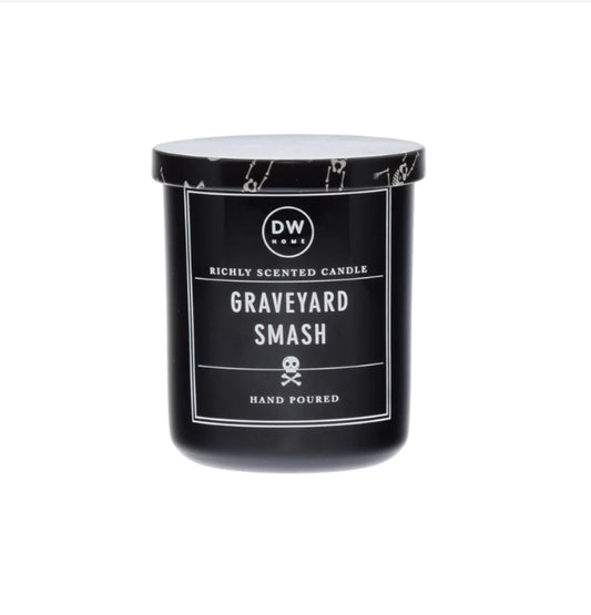 Graveyard Smash Halloween - Mini Glass Candle BEST SELLER apple, whiskey spices