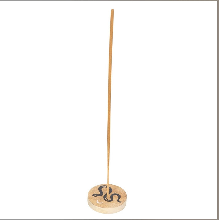 Serpentine Incense Stick Gift Set With Holder White Sage