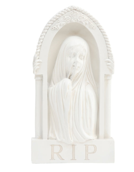 Behind the Veil Creepy Tombstone