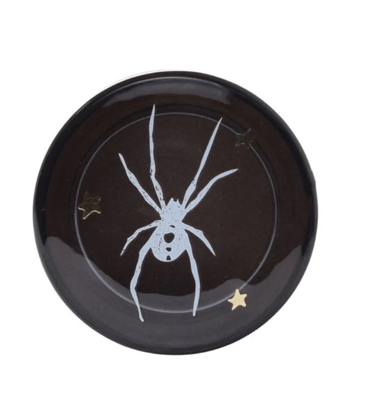 Dark Oud Gothic Glass Candle