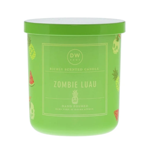Zombie Luau Halloween Candle Summerween