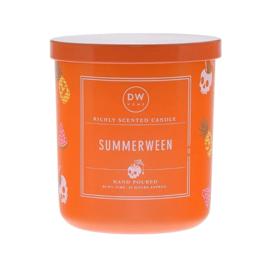 Summerween Halloween Candle