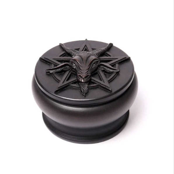 Baphomet Trinket & Jewelry Box Pot
