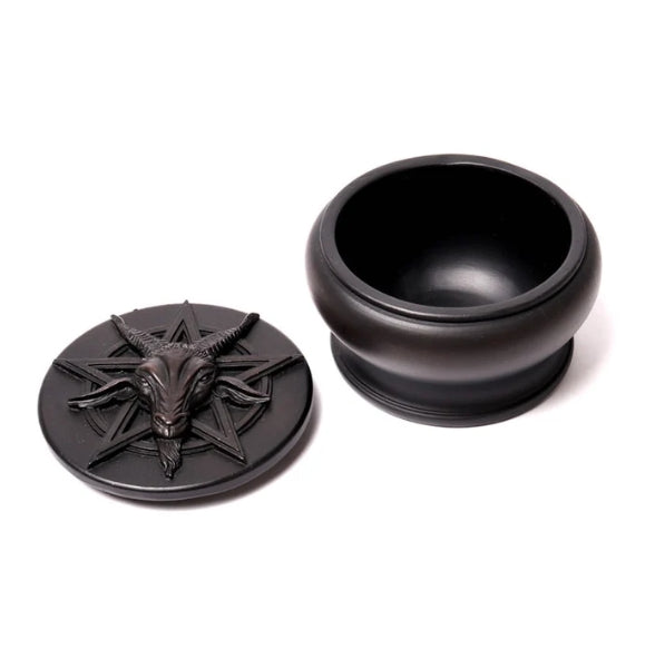 Baphomet Trinket & Jewelry Box Pot
