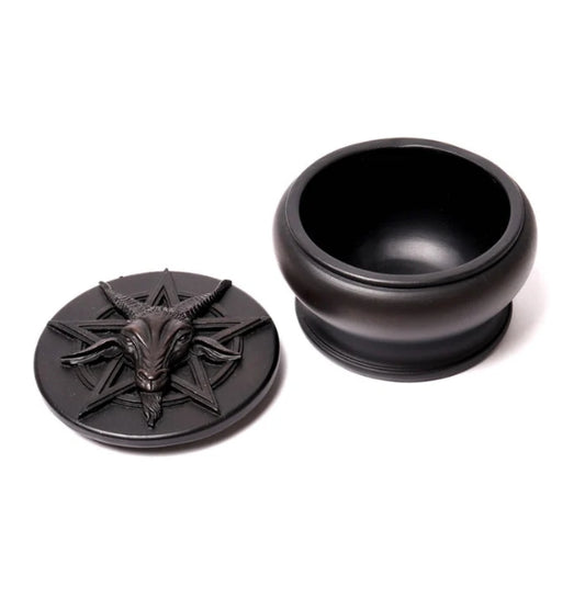 Baphomet Trinket & Jewelry Box Pot