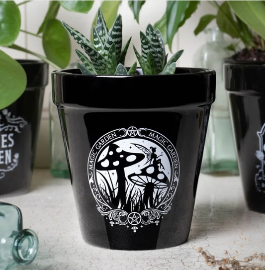 Magic Garden Mushroom and Fairy Garden Plant Pot