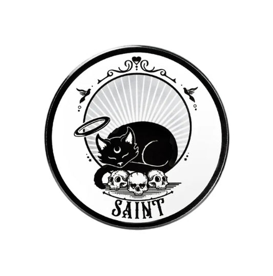 Angel Black Cat Saint Coaster