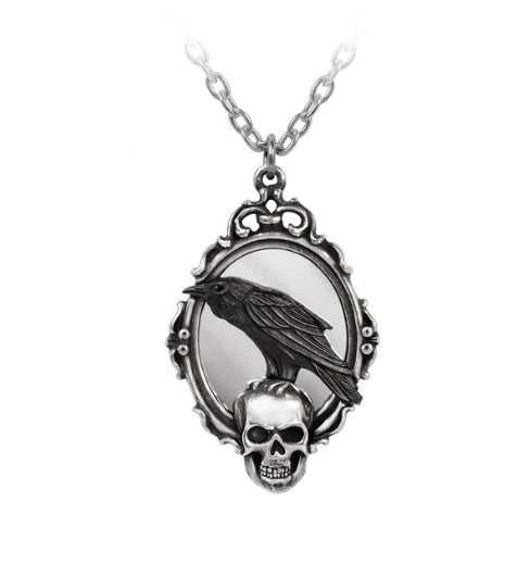 Reflections of Poe Pendant Necklace