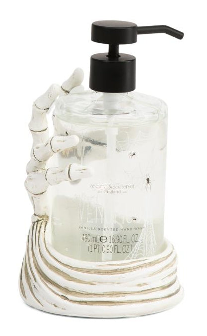 Large Skeleton Hand with Vanilla Scented Hand Soap