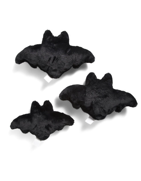 Black Bat Family, Mom, Dad and Child Plush Pillows Creepy Cute