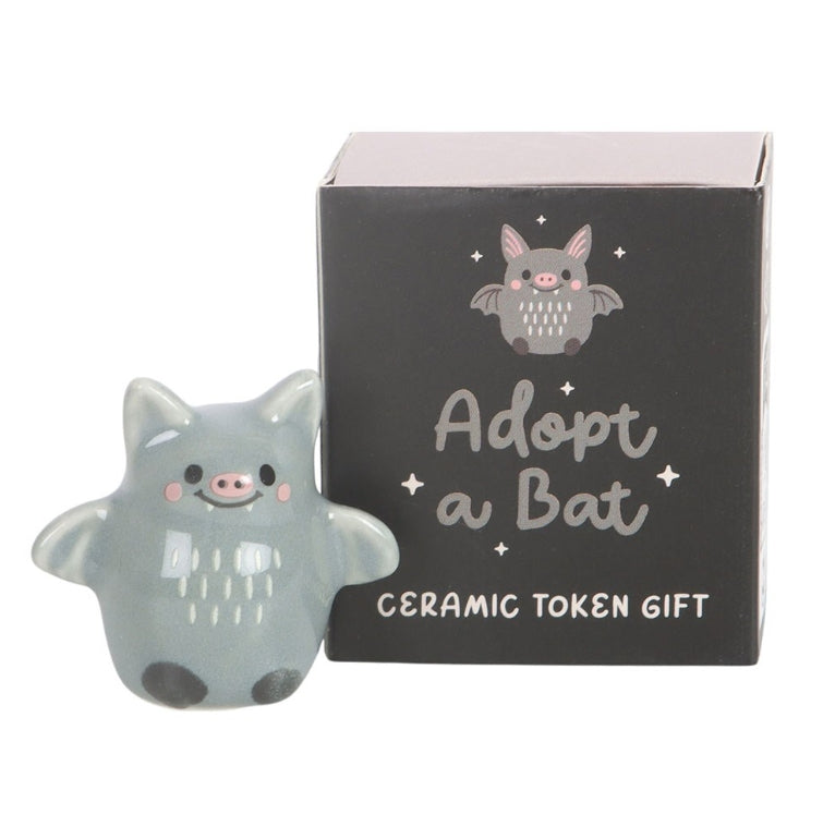 Mini Adopt A Bat Figurine Token Keepsake Gift