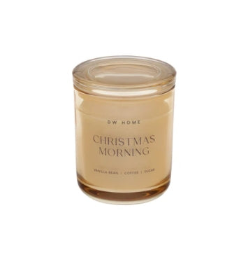 Christmas Morning Holiday Classics Mini Glass Candle