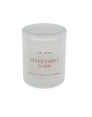 Peppermint Bark Holiday Classics Mini Glass Candle