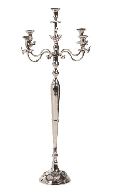Extra Tall Goth Spooky Bat Candelabra