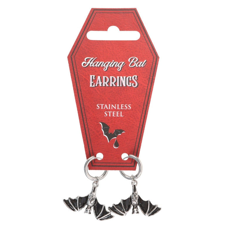 Bat Jewelry-Stainless Steel and Silver Dracula Victorian Vampire