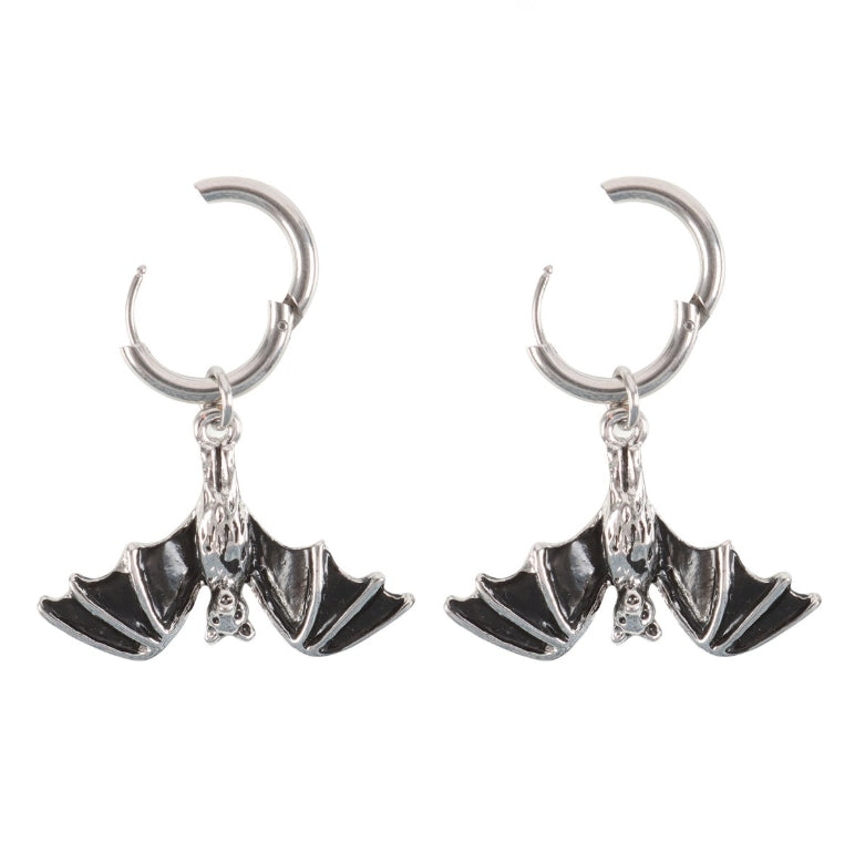 Bat Jewelry-Stainless Steel and Silver Dracula Victorian Vampire
