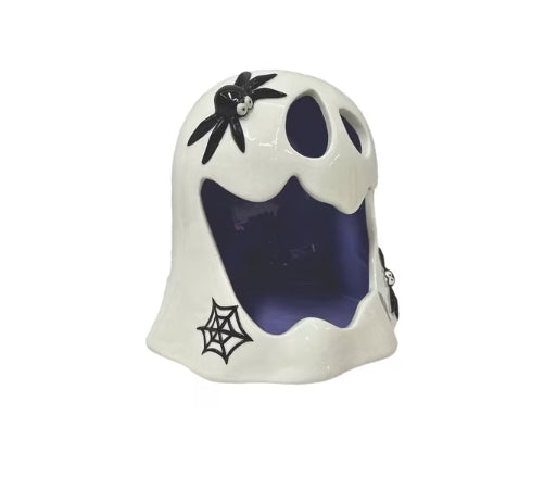 Lit Ghost Candy Dish Large
