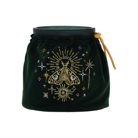 Starlight Woods Large Glass Candle with decorative bag