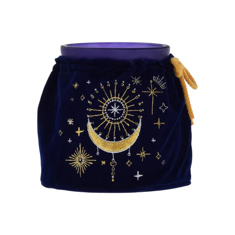 Twilight Dreams Large Glass Candle with decorative bag