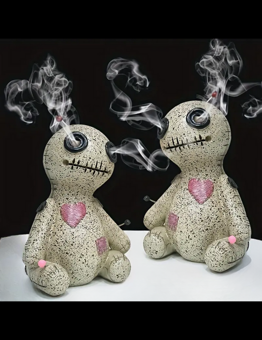 Voodoo Doll Cone Incense Burner